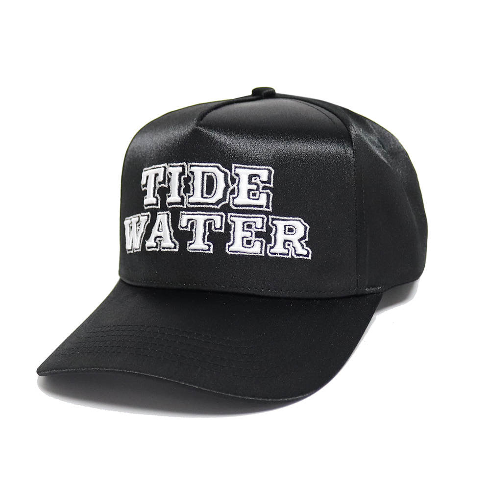 Tidewater Giants Satin Black & Silver Snapback