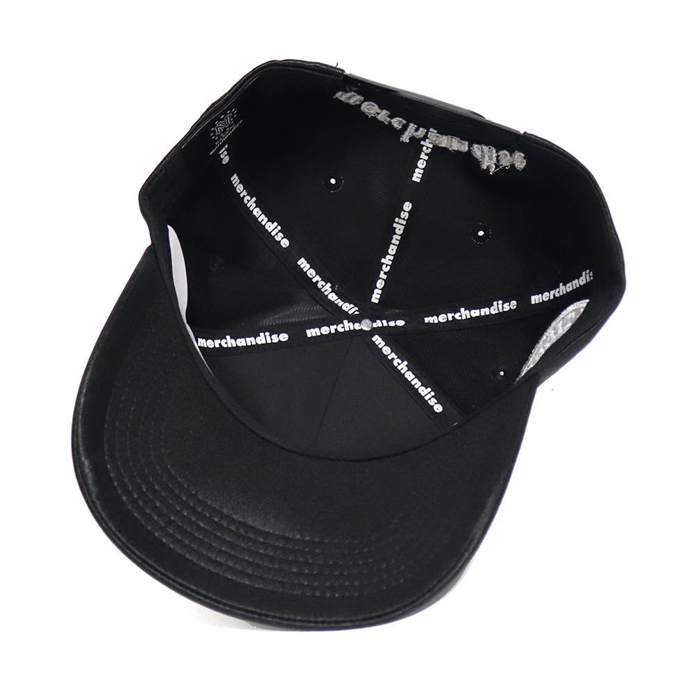 Tidewater Giants Satin Black & Silver Snapback